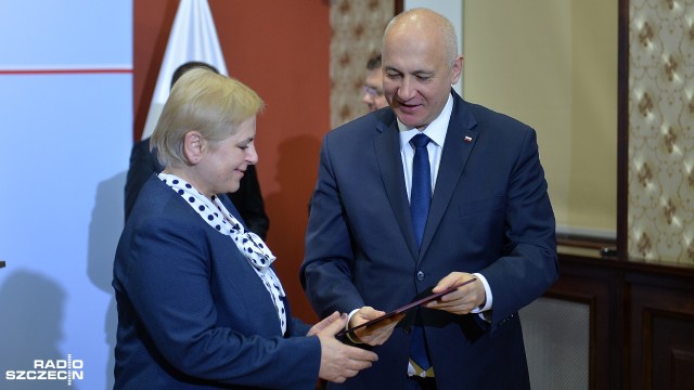 20 lat czekaliśmy na pomoc w sprawie remontu ulicy Zielonej w Chojnie - mówiła na konferencji prasowej burmistrz tej gminy Barbara Rawecka.