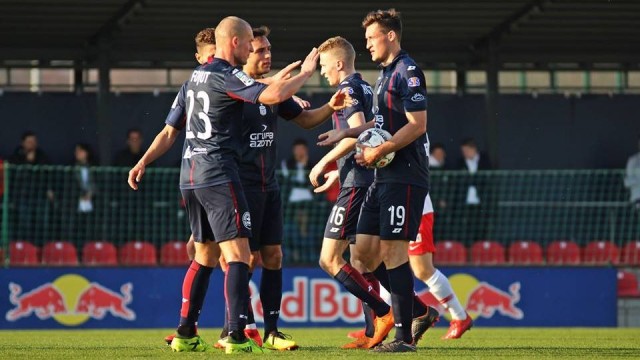 Szczecinianie pokonali w Niemczech RB Lipsk 5:3 w towarzyskim meczu. Do przerwy był remis 2:2.