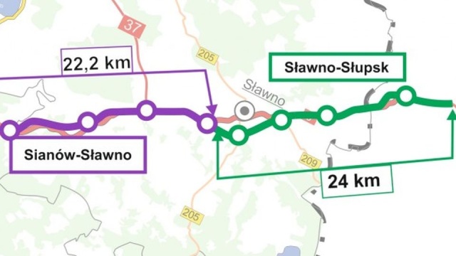 Przebieg trasy S6 nie skończy się na Sianowie. Szczeciński oddział Generalnej Dyrekcji Dróg Krajowych i Autostrad ogłosił przetarg na wykonawcę dokumentacji technicznej obejmującą odcinek od Sianowa do Słupska.