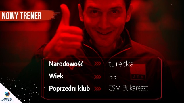 Ferhat Akbas został nowym trenerem siatkarek Chemika. 33-letni szkoleniowiec zastąpił na tym stanowisku Włocha Marcello Abbondanzę.