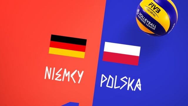 Polscy siatkarze pokonali Niemców 3:1 (25:19, 21:25, 25:14, 25:23) w rozegranym w Lipsku swoim czternastym spotkaniu Ligi Narodów.