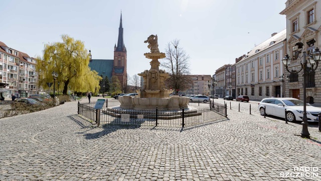 Najwcześniej w przyszłym roku działać będzie fontanna na placu Orła Białego w Szczecinie. Od kilku lat pełni ona jedynie funkcję dekoracyjną.