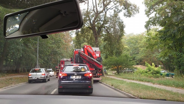 Około godziny 18 na ulicy Batalionów Chłopskich w Zdrojach samochód osobowy zderzył się z motocyklem, kierowca motocykla został odwieziony do szpitala, ale jego życiu nie zagraża niebezpieczeństwo.