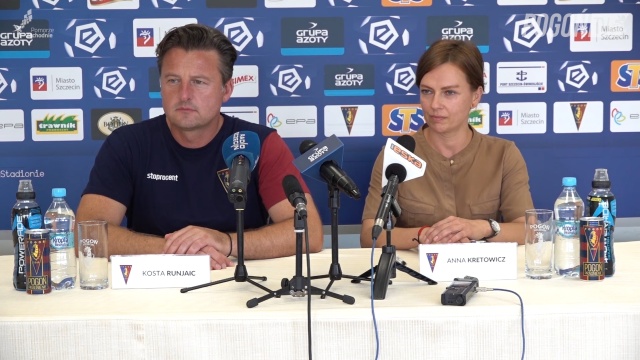 Ktoś musi wziąć na siebie ciężar gry - mówił przed wyjazdowym spotkaniem ze Śląskiem Wrocław Kosta Runjaić, trener Pogoni Szczecin.