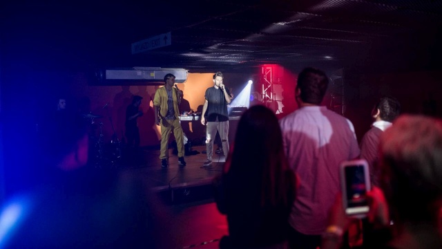 W piątek po północy zakończył się pierwszy dzień MUSIC.DESIGN.FORM FESTIWAL. W holu i w podziemiach Filharmonii im. Mieczysława Karłowicza w Szczecinie nowe projekty przedstawili znani twórcy muzyki elektronicznej A_GIM i panGenerator.