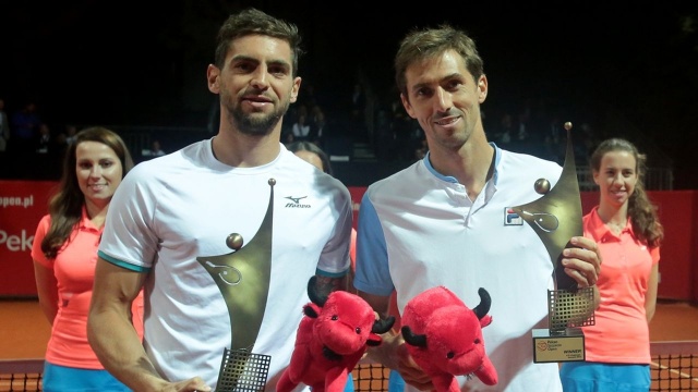 Argentyńczycy Guido Andreozzi i Andres Molteni najlepsi w grze podwójnej tenisowego turnieju Pekao Szczecin Open, który w tym roku jest jednym z elementów prestiżowego cyklu LOTOS PZT Polish Tour.