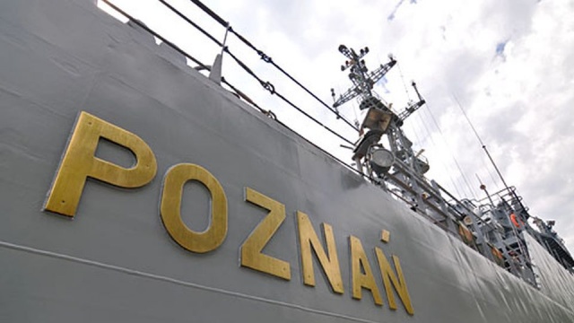 Polski okręt transportowo-minowy ORP Poznań wpłynie w czwartek do Szczecina.