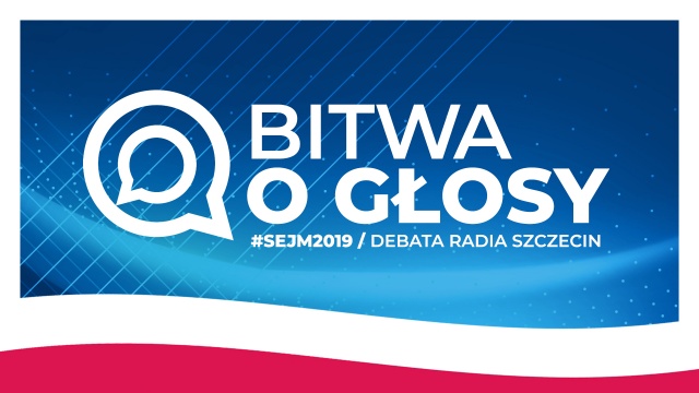 Wybory w niedzielę, a w czwartek w studiu S1 Radia Szczecin - Bitwa o głosy. O godzinie 20 rozpocznie się przedwyborcza debata kandydatów do Sejmu i Senatu.