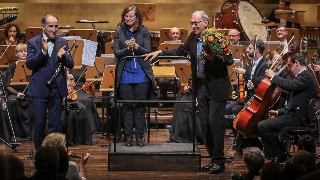 Piotr Moss, kawaler francuskiego Orderu Sztuki i Literatury Chevalier dans lordre des Arts et des Lettres świętował w Szczecinie jubileusz 50-lecia pracy twórczej i 70-lecia urodzin.