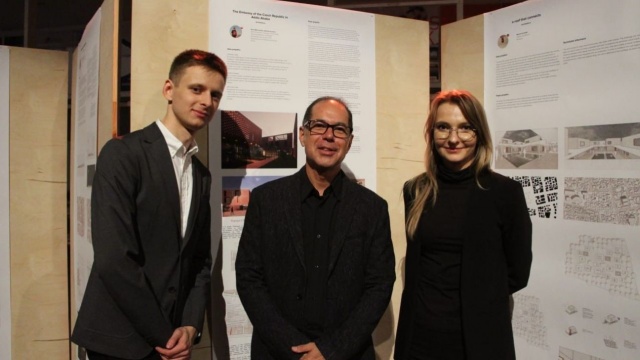 Dwuosobowy zespół studentów z Wydziału Budownictwa i Architektury szczecińskiego ZUT-u wyróżniony na międzynarodowym konkursie architektonicznym w Pradze.