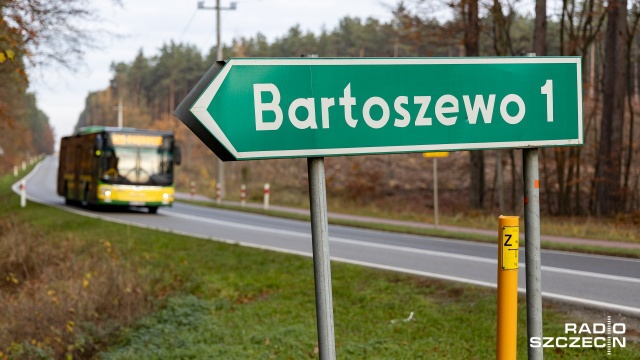 Prawdopodobnie dopiero od przyszłego roku autobusy szczecińskiej komunikacji miejskiej linii nr 103 będą podjeżdżały do Bartoszewa.