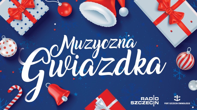Ania Rusowicz, Natalia Grosiak z zespołu Mikromusic i Stanisław Karpiel-Bułecka na scenie Radia Szczecin.