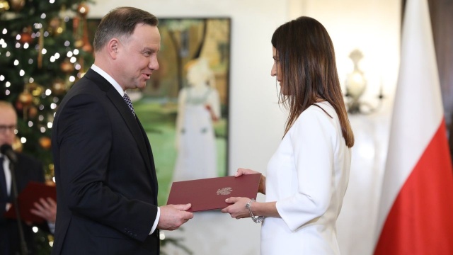 Prezydent Andrzej Duda powołał utytułowaną szpadzistkę Danutę Dmowską-Andrzejuk na ministra sportu.