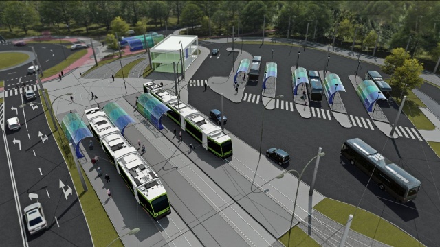 Firma Strabag zbuduje węzeł przesiadkowy przy Jeziorze Głębokie. Jej oferta w wysokości nieco ponad 65 milionów 800 tysięcy złotych okazała się najkorzystniejsza.