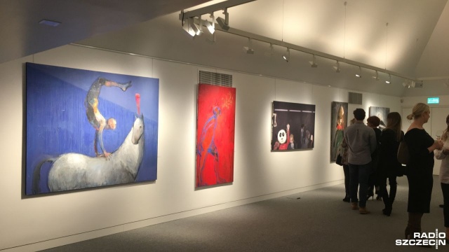 Sensualne malarstwo Michała Zaborowskiego od środy można oglądać w Galerii Poziom 4. w Filharmonii im. Mieczysława Karłowicza w Szczecinie.