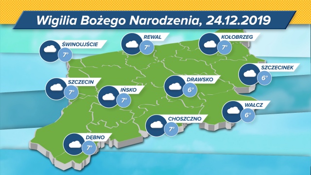 Temperatury w regionie będą utrzymywać się w granicach 6-7 stopni Celsjusza.