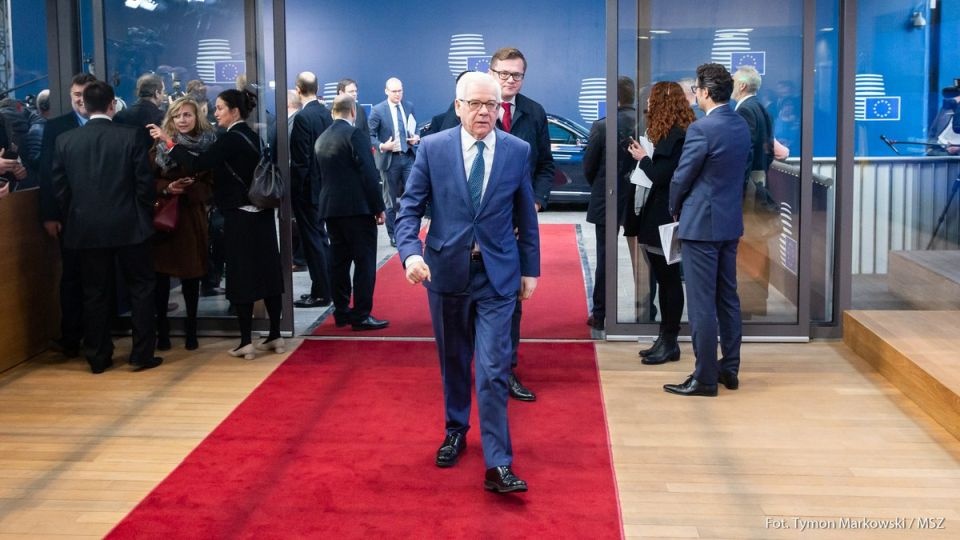 Szef MSZ-tu był też pytany o poniedziałkową wizytę w MSZ-cie ambasador Izraela w Polsce. Jacek Czaputowicz powiedział, że usłyszała ona, że słowa pełniącego obowiązki izraelskiego ministra były niedopuszczalne. Fot. twitter.com/MSZ_RP