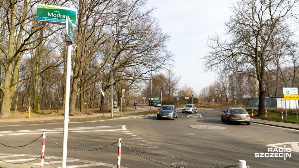 Miasto znów przekłada termin przebudowy ulic Modrej i Koralowej w Szczecinie. Fot. Robert Stachnik [Radio Szczecin]