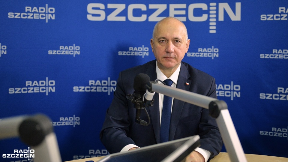 Joachim Brudziński. Fot. Łukasz Szełemej [Radio Szczecin]