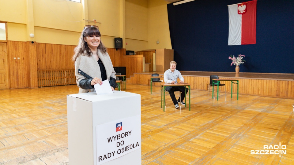 Niedziela dniem wyborów osiedlowych radnych. Fot. Robert Stachnik [Radio Szczecin]