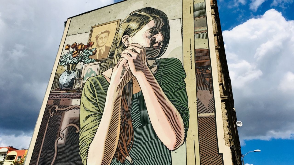 Mural Greka Dimitrisa Taxisa. Fot. Anna Łukaszek [Radio Szczecin]