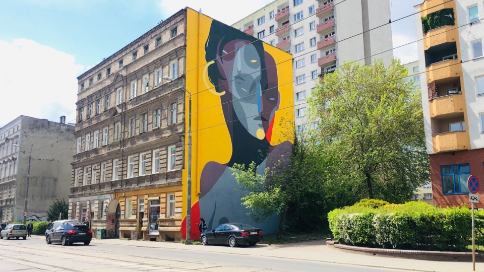 Mural Hiszpana Zesara Bahamonte. Fot. Anna Łukaszek [Radio Szczecin]