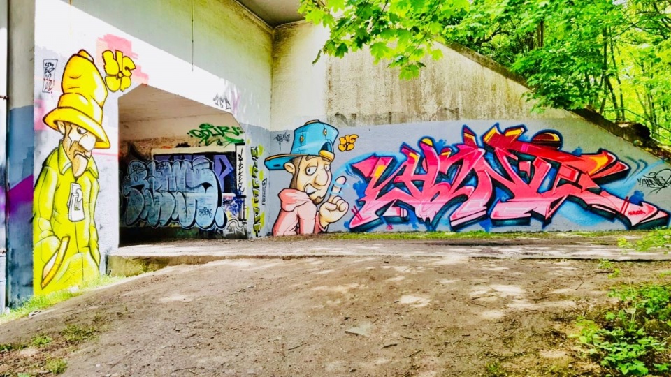 Mural Macieja Jurkiewicza. Fot. Maciej Jurkiewicz "Kreda"