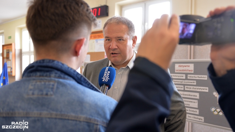 Leszek Dobrzyński, poseł Prawa i Sprawiedliwości. Fot. Łukasz Szełemej [Radio Szczecin]