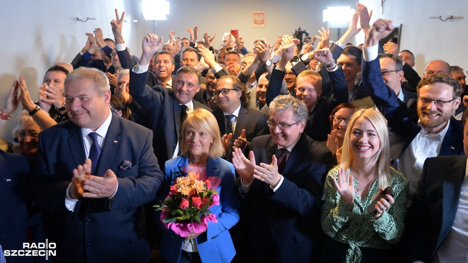 Szczecińska siedziba Prawa i Sprawiedliwości. Fot. Łukasz Szełemej [Radio Szczecin]