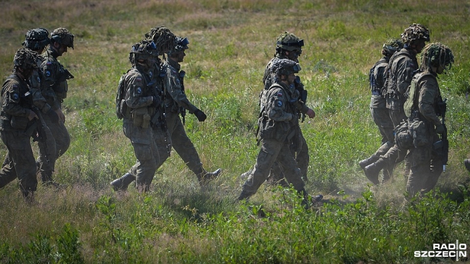 Manewry Dragon-19 na poligonie w Drawsku Pomorskim. Fot. Łukasz Szełemej [Radio Szczecin]