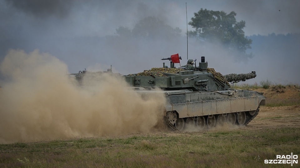Manewry Dragon-19 na poligonie w Drawsku Pomorskim. Fot. Łukasz Szełemej [Radio Szczecin]