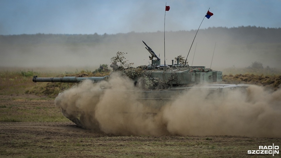 Manewry Dragon-19 na poligonie w Drawsku Pomorskim. Fot. Łukasz Szełemej [Radio Szczecin]