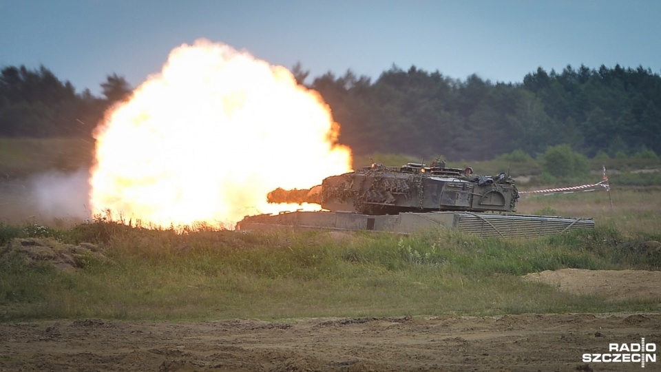 Manewry Dragon-19 na poligonie w Drawsku Pomorskim. Fot. Łukasz Szełemej [Radio Szczecin]