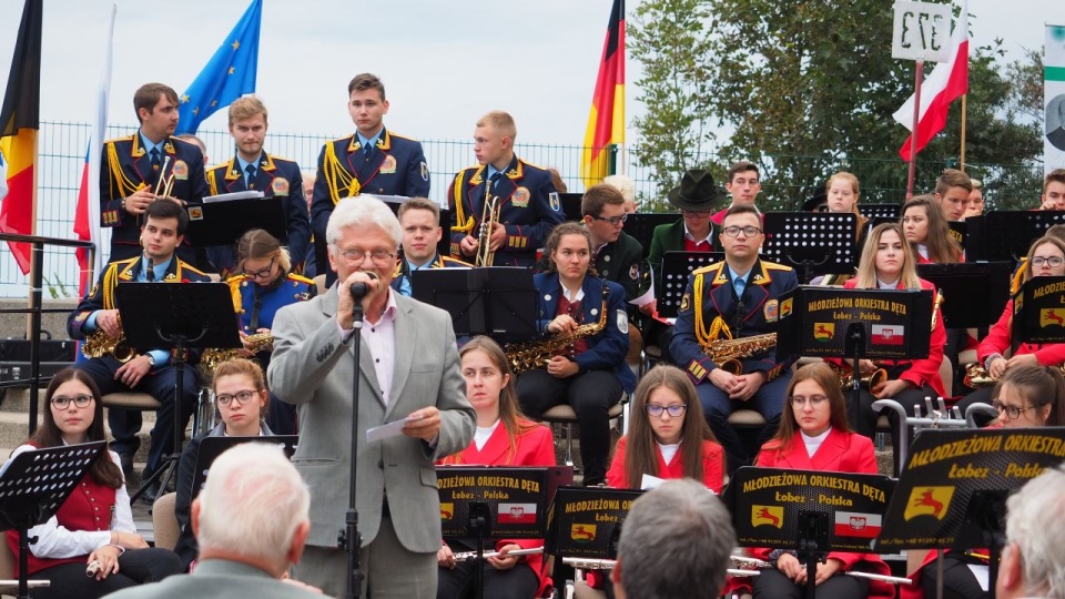 Prof. Bohdan Boguszewski otwiera koncert finałowy XV Międzynarodowego Festiwalu Muzycznego SACRUM NON PROFANUM. Fot. Jan Olczak