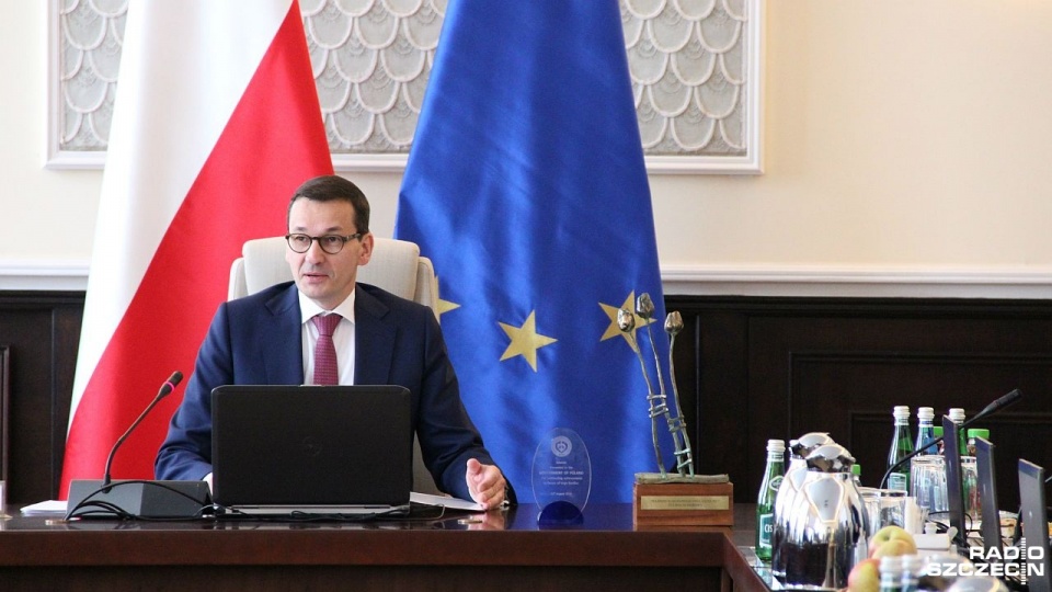 Premier Mateusz Morawiecki. Fot. Piotr Kołodziejski [Radio Szczecin]