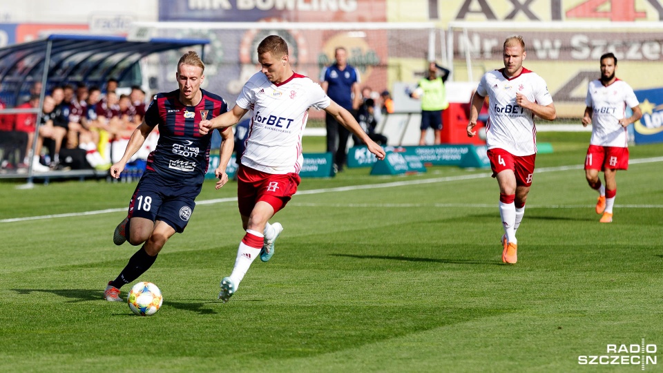 Pogoń Szczecin - ŁKS Łódź. Fot. Robert Stachnik [Radio Szczecin]