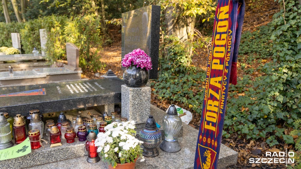 Grób Floriana Krygiera na Cmentarzu Centralnym w Szczecinie. Fot. Robert Stachnik [Radio Szczecin]