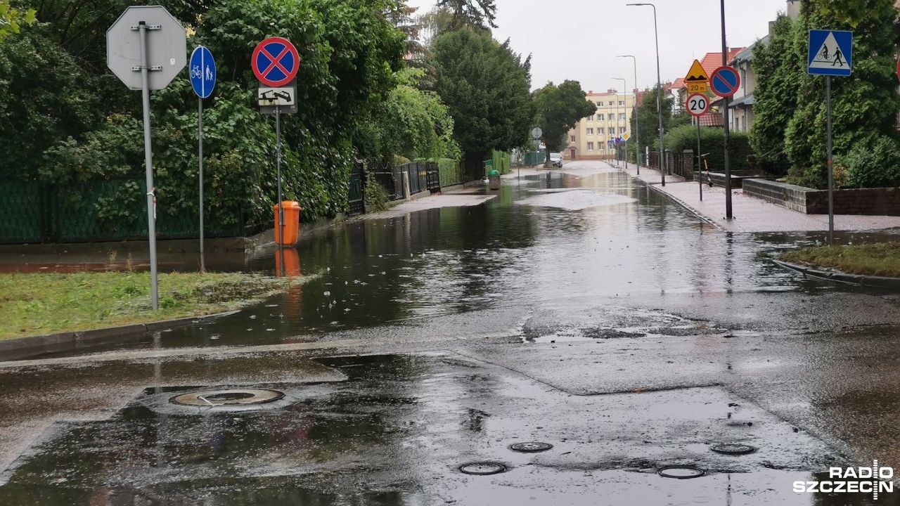 Z powodu nawałnicy ponad 50 razy Straż Pożarna wyjeżdżała do interwencji.