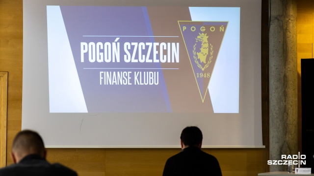 Fot. Robert Stachnik [Radio Szczecin] Władze Pogoni o budżecie klubu i transferach [DUŻO ZDJĘĆ]