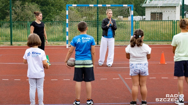 Fot. Robert Stachnik [Radio Szczecin] Dzieci uczą się zdrowej diety na sportowych półkoloniach [WIDEO, ZDJĘCIA]