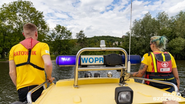 Fot. Robert Stachnik [Radio Szczecin] WOPR: Apelujemy o wybieranie miejsc strzeżonych [WIDEO, ZDJĘCIA]