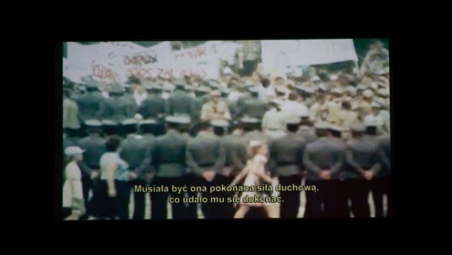 Kadr filmu „Wyzwolenie kontynentu. Jan Paweł II i upadek komunizmu”. Fot. Jan Olczak. Filmowy weekend ze Świętym Janem Pawłem II [ZDJĘCIA]