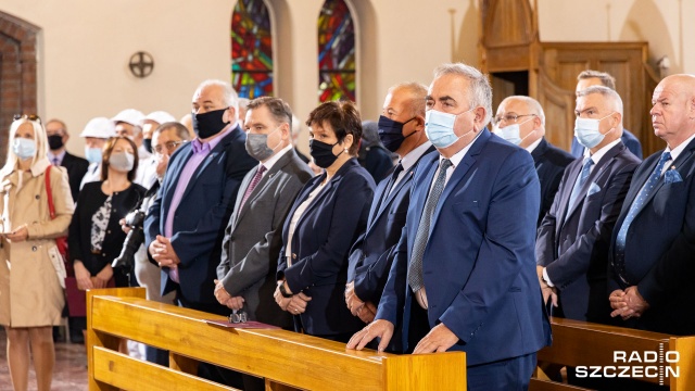 Fot. Robert Stachnik [Radio Szczecin] Piotr Duda: Solidarność obaliła reżim w pokojowy sposób [WIDEO, DUŻO ZDJĘĆ]