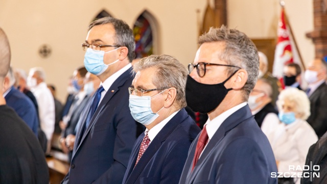 Fot. Robert Stachnik [Radio Szczecin] Piotr Duda: Solidarność obaliła reżim w pokojowy sposób [WIDEO, DUŻO ZDJĘĆ]