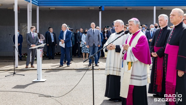 Fot. Robert Stachnik [Radio Szczecin] Piotr Duda: Solidarność obaliła reżim w pokojowy sposób [WIDEO, DUŻO ZDJĘĆ]