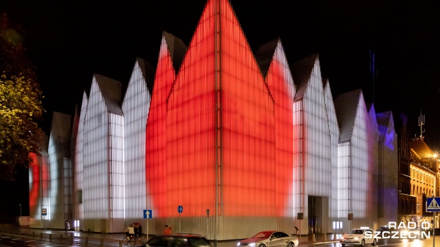 Fot. Robert Stachnik [Radio Szczecin] Filharmonia rozbłysła w hołdzie Solidarności [WIDEO, ZDJĘCIA]