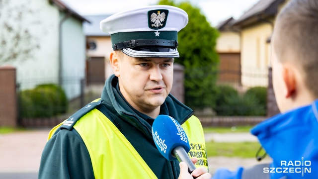 Fot. Robert Stachnik [Radio Szczecin] Kontrole szkolnych autobusów. Ważny nie tylko stan techniczny pojazdu [WIDEO, DUŻO ZDJĘĆ]