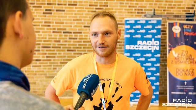 Fot. Robert Stachnik [Radio Szczecin] W hali przy Hożej mistrzostwa Polski w roundnecie [ZDJĘCIA]