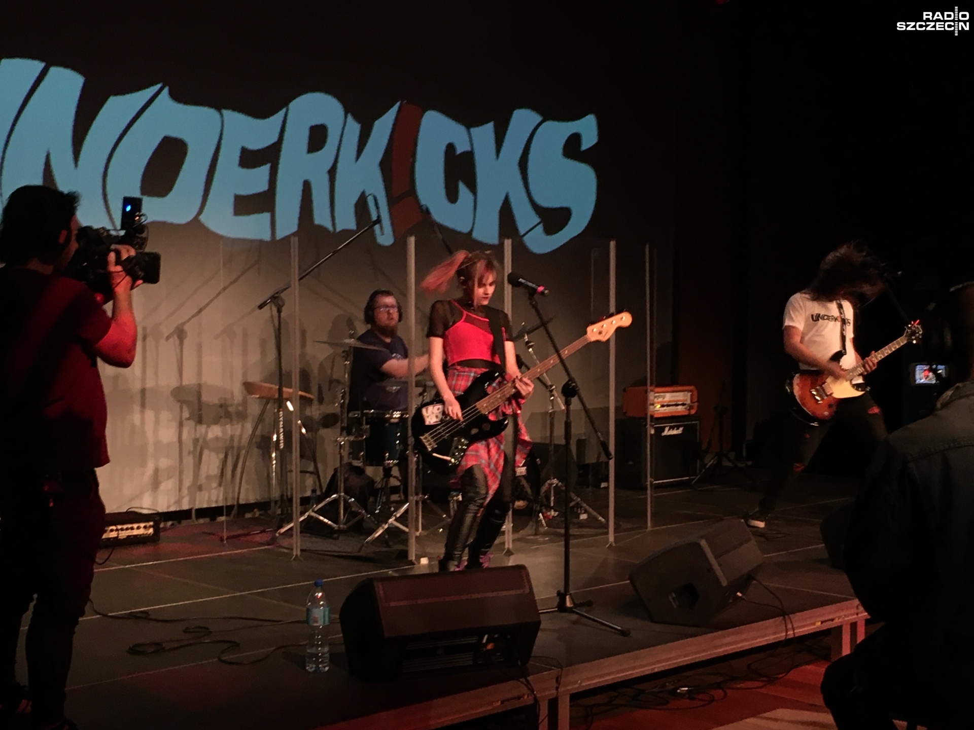 Zespół Underkicks zagrał na scenie Radia Szczecin. [WIDEO, ZDJĘCIA]