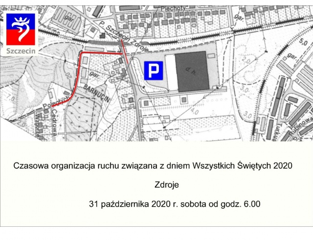 Zmiany w kursowaniu komunikacji miejskiej w Szczecinie - ZDROJE Tydzień zmian w kursowaniu komunikacji miejskiej [MAPY]
